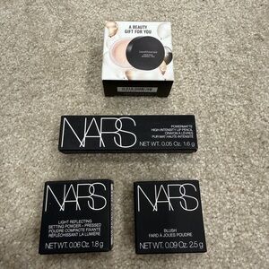 New NARS bundle and Bare Minerals Original Veil Setting Powder sample sizes